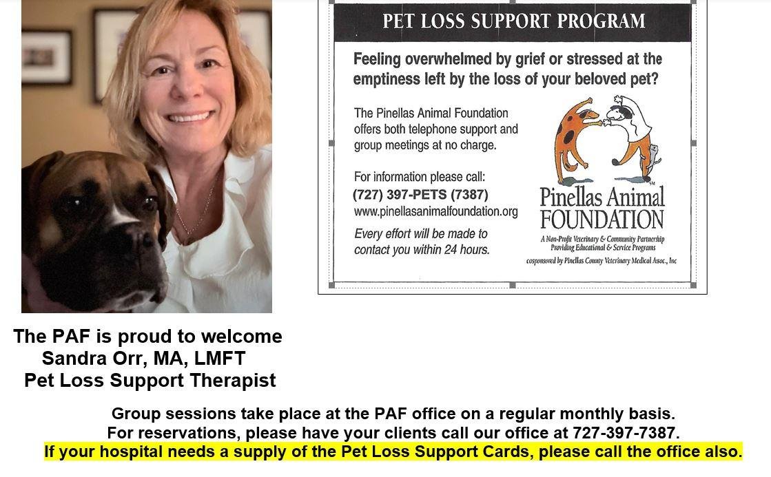 Sandra Orr - Pet Loss Counselor